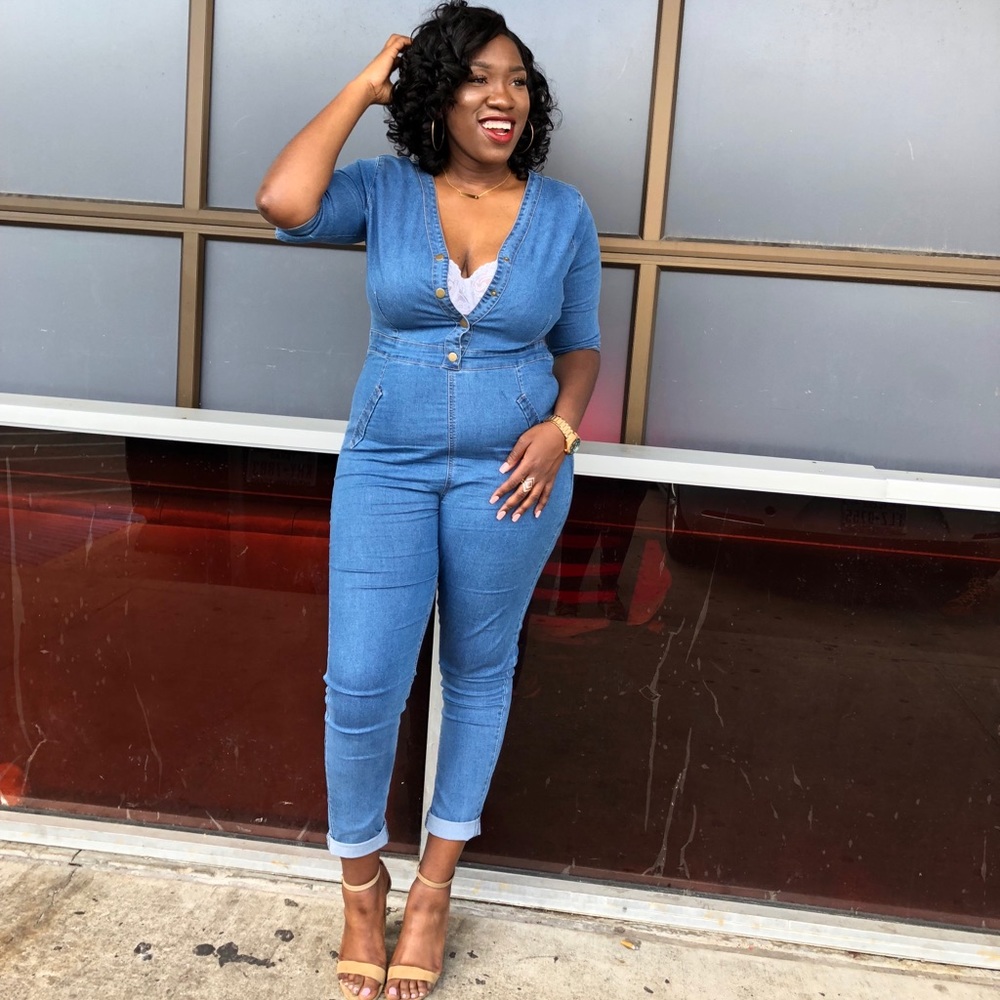 Denim Jumpsuit